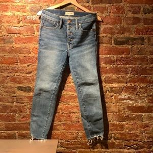Madewell 10” High-Rise Skinny